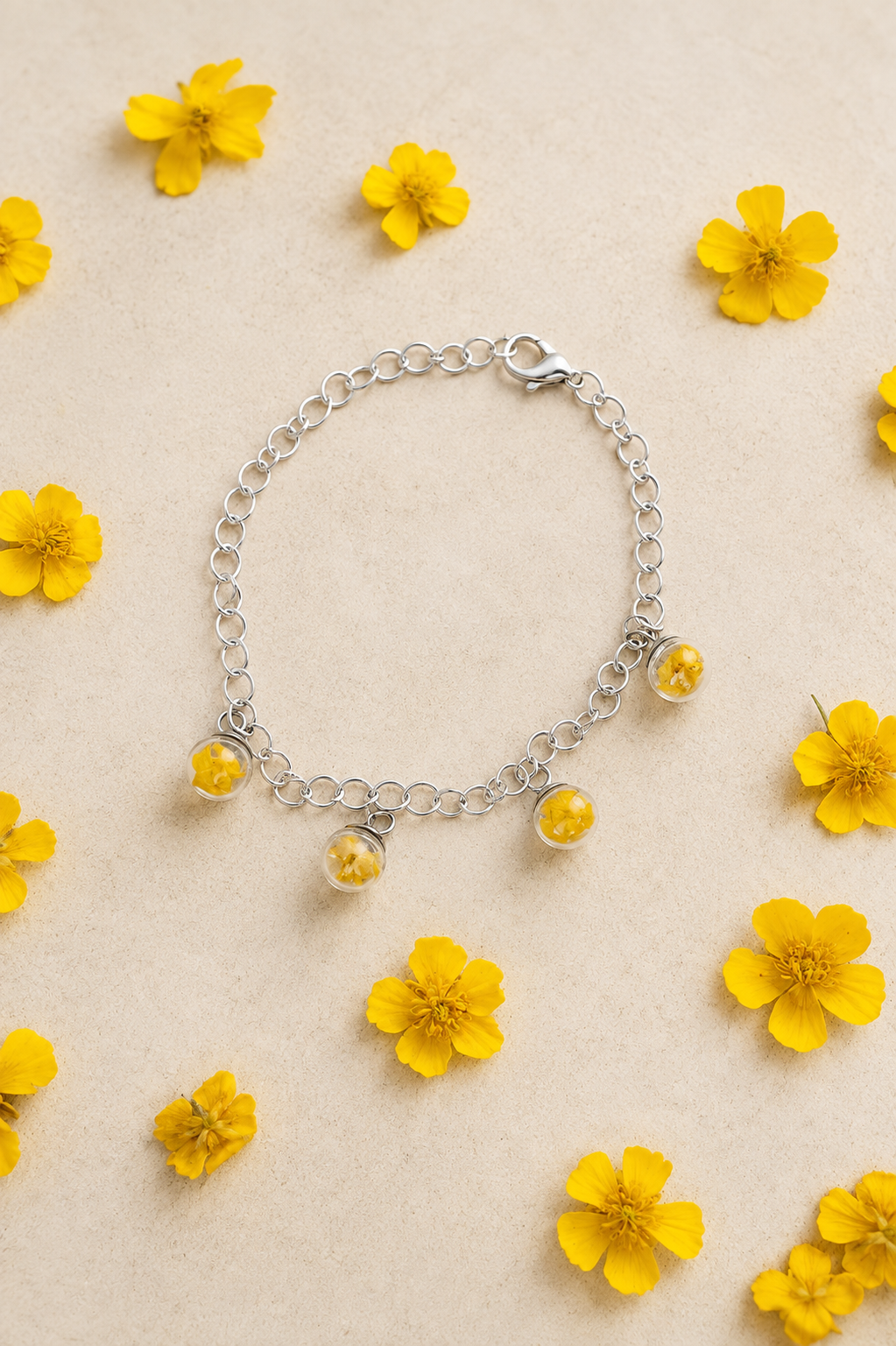 DA QUI- Bracciale Ranuncolo slevatico
