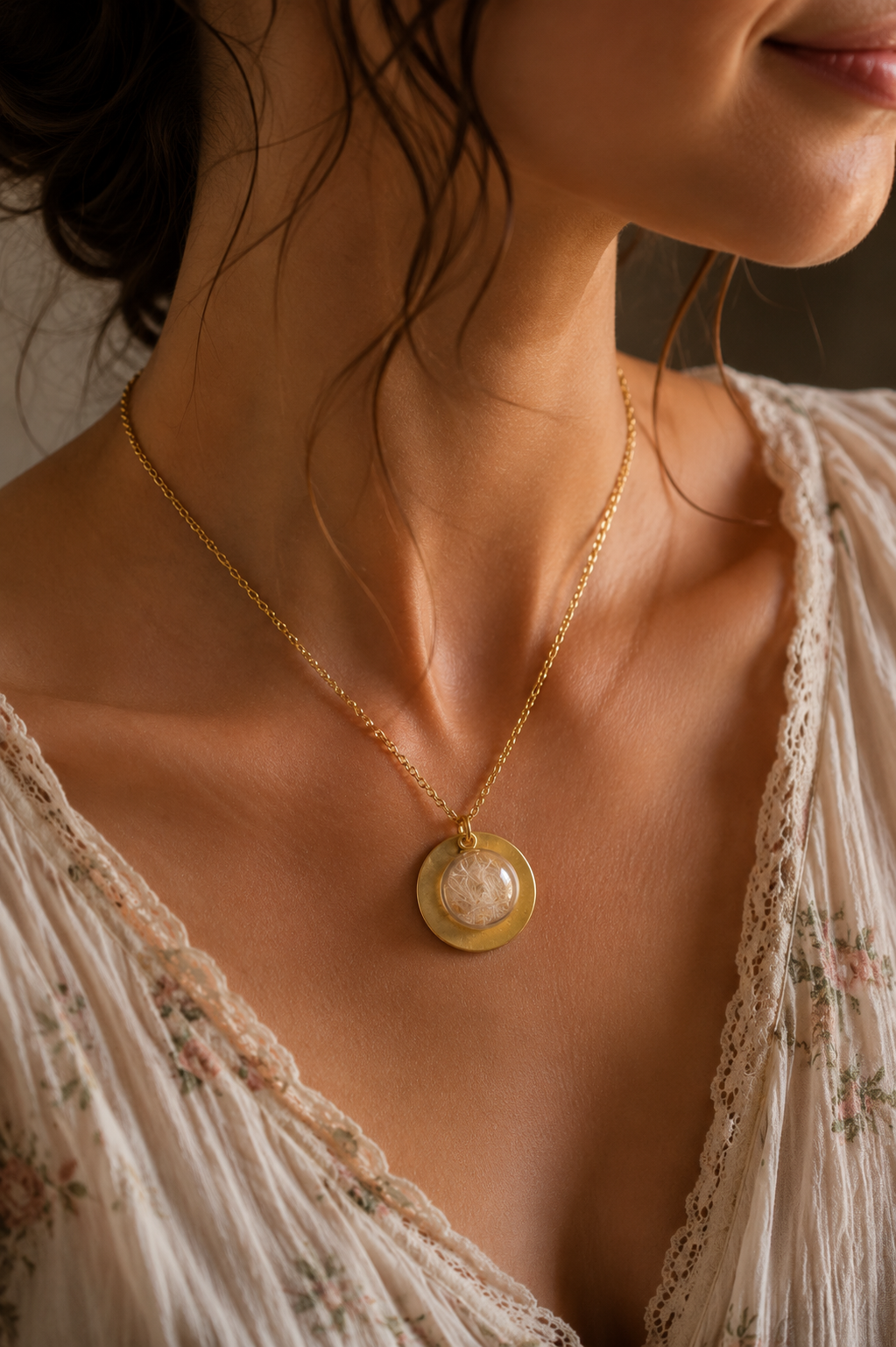 AURA- Collana Dente di leone